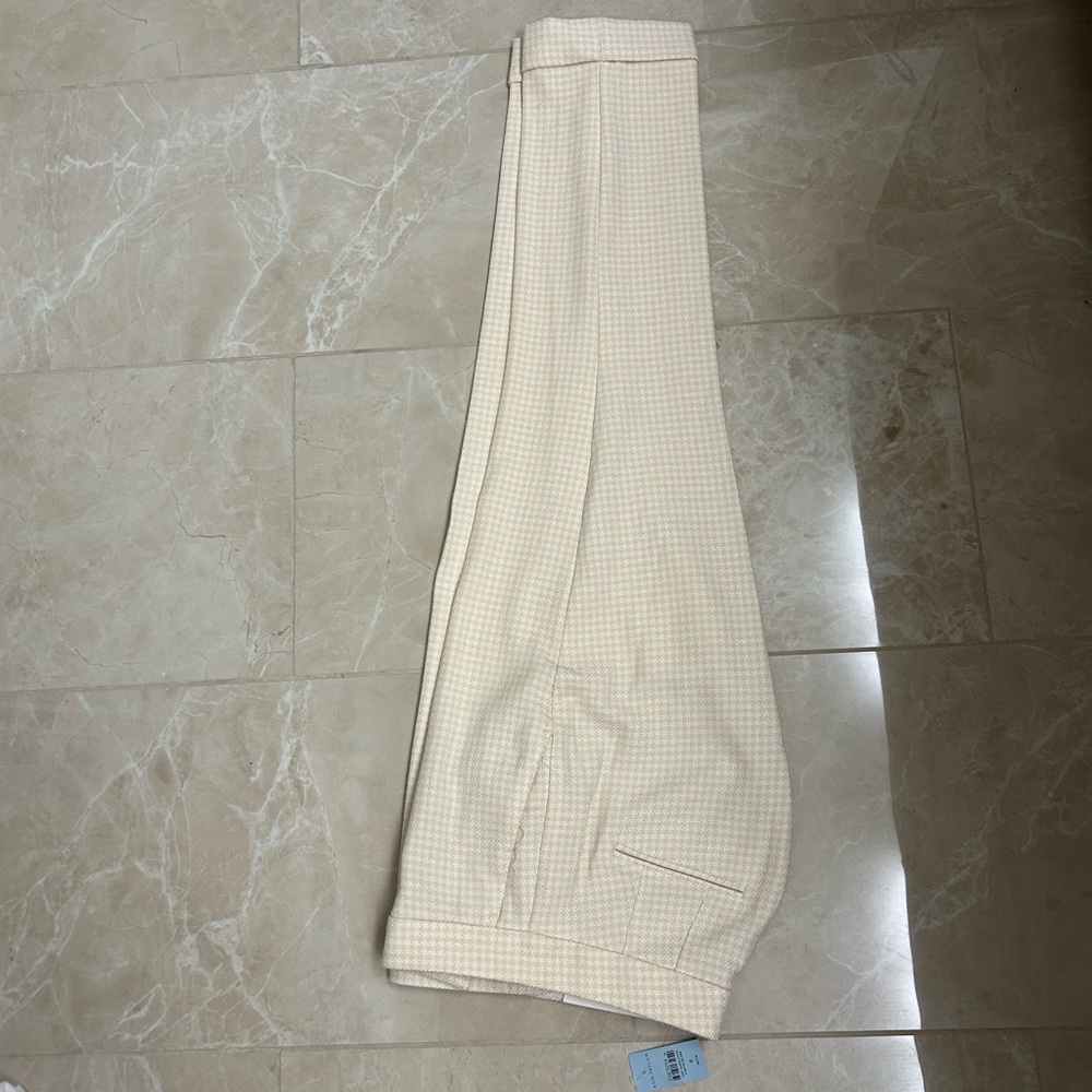 Ann Taylor Cream and White dress pants. Very beautiful gorgeous in person.